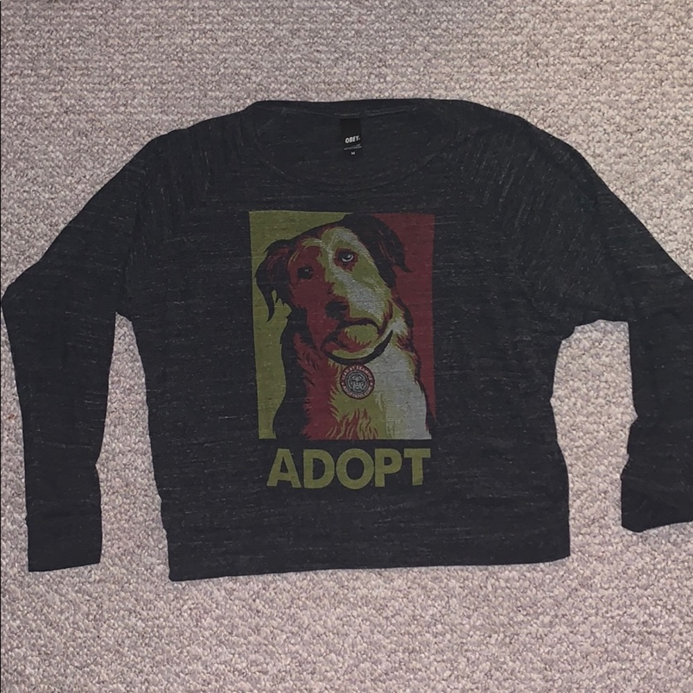 Obey “Adopt” Long Sleeve